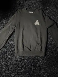 PALACE ブラック スウェット トレーナー