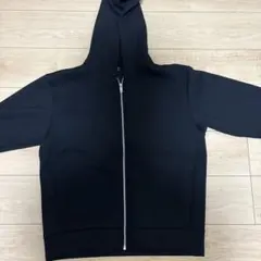 ブラック フルジップ フーディ