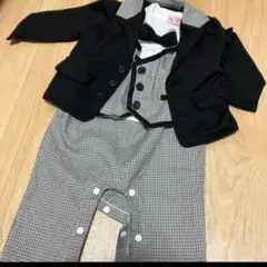 ベビーフォーマル 男の子 お食い初め ロンパース