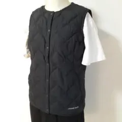 美品☆montbell モンベル スペリオダウンジャケットベスト 黒