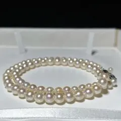 希少/大珠】本真珠 パール ネックレス 9.5-10.5mm ビーンズ金具 - メルカリ