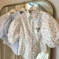 epine paris corset blouse flower ブラウスのサムネイル