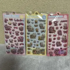 ラブブ　3D 立体シール　3枚セット　②