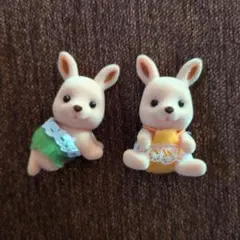 シルバニア　海外版　カンガルーの赤ちゃん　双子　２体　お人形