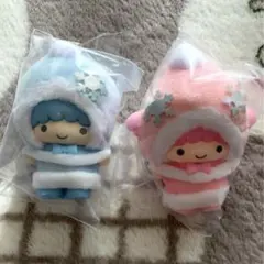 サンリオちびっともシリーズ　雪の精 キキララ　リトルツインスターズ