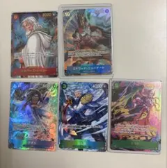 パラレル5枚セット　ワンピースカード