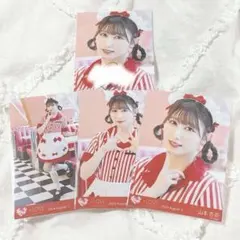 イコラブ 生写真 山本杏奈 仲直りシュークリーム コンプ 直筆