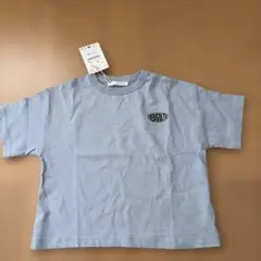 ZARA キッズ　Tシャツ　ブルー　90 新品未使用　タグ付き