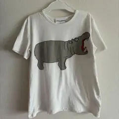 mini rodini かば　ヒッポプリント Tシャツ 140-146のサムネイル