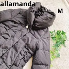 【アラマンダ】✳︎allamanda✳︎コート✳︎M✳︎ブラック✳︎アウター✳︎黒✳︎のサムネイル