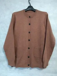 ブラウン カーディガン 未着用美品