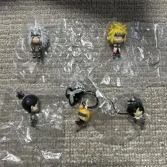 NARUTO ナルト　5体　疾風伝　ガチャ　ストラップ　フィギュア　まとめて