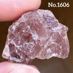 【No.1606】ストロベリークォーツ　原石　ラフ原石　天然石　パワーストーン