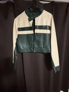 フェイクレザージャケット