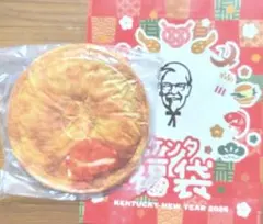신품 미개봉 켄터키 KFC 럭키 백 비스킷 모양의 낮잠 베개 비스킷 2026