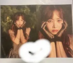 LARME 仲川瑠夏　ポスカ　FRUITS ZIPPER 2枚セット