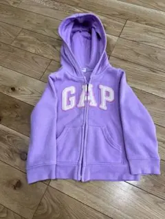 GAP 紫色 フード付きパーカー 105cm