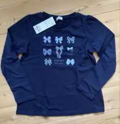 【新品】anyFAM エニィファム 長袖Tシャツ 150cm ネイビー