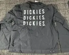 Dickies ブラック コーチジャケット XL フルジップ ディッキーズ