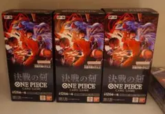 新品未開封テープカット】ワンピースカードゲーム 決戦の刻 3BOXセット