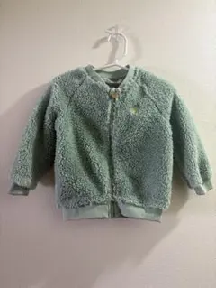 最終お値下げ❣️H&Mベビー　上着　1-2y/80-90 ミントグリーン