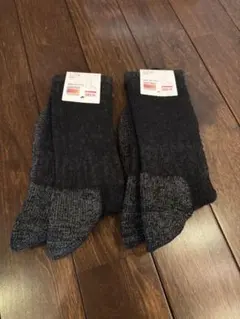 ユニクロ ヒートテックソックス ソフトパイル 25-27cm メンズ 靴下