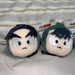 劇場版忍たま乱太郎 フェイスバッチ 2個セット 潮江文次郎 食満留三郎