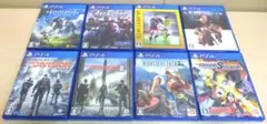 PS4 ソフト NARUTO ONE PIECE FIFA 他 全8本