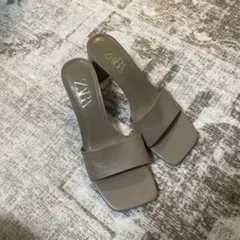 ZARA サンダル ヒール