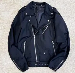 ZARA ザラ ライダースジャケット ブラック ポリエステル