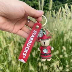 STARBUCKS クマのキャラクターキーホルダー