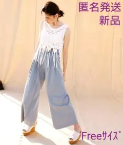 新品☆REDYAZEL☆レディアゼル☆フリンジ☆かぎ針☆プルオーバー☆ビスチェ