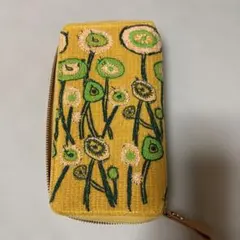 ミナペルホネン☆path☆ラウンドファスナー長財布☆ハンドメイド