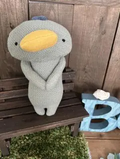 ハシビロコウ あみぐるみ 帽子付き ハンドメイド ハシビロコウ あみぐるみ 帽子付き ハンドメイド - メルカリ