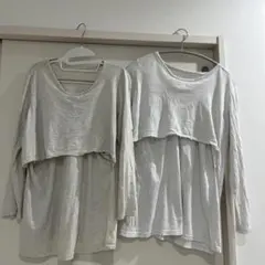 授乳服　長袖　５枚セット売り