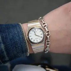 80s SEIKO Chronos vintage サントス ビスベゼル 美品 - メルカリ