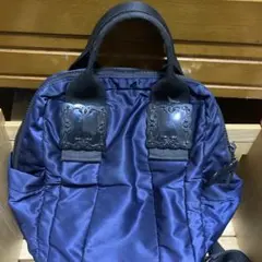 美品 アナスイ 2way リュック トートバッグ ロゴ パープル 蝶 バタフライのサムネイル