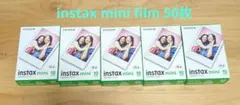 FUJIFILM instax mini 10 フィルム 5箱 50枚分　チェキ