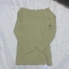 アプワイザーリッシェ　リブニット　黄緑