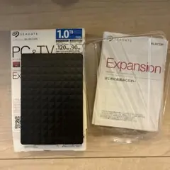 Seagate Expansion ポータブルHDD 1.0TB