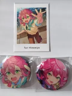 あんスタ fine 感謝祭 ステッカー 缶バッジ 姫宮桃李 - メルカリ
