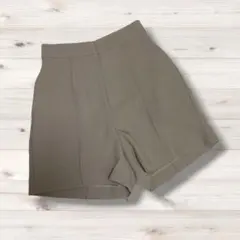 ミスティック ハイウエスト ショートパンツ モカ系 ボトム　1699v