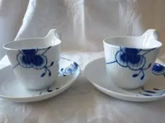 ロイヤルコペンハーゲン ブルーフルーテッド ソルト＆ペッパー