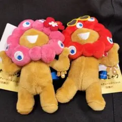 ミャクミャク 日焼け 推しカラー　ボールチェーン 2つセット　新品未使用