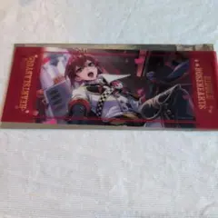 ツイステ　リドル　箔押しビッグクリアカード　寮服　AGF