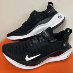 ナイキ リアクトX インフィニティラン４ 黒 23.5cm ランニング