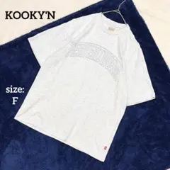 半袖 Tシャツ カットソー 刺繍ロゴ ビックロゴ シンプル カジュアル 春夏のサムネイル