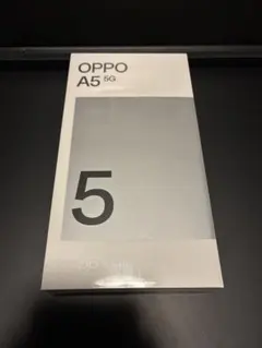 OPPO A5 5Gホワイト 本体 シュリンク付き 未開封 - メルカリ
