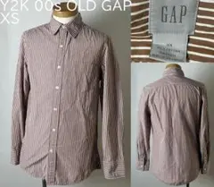 ★【ビンテージ OLD GAP 00s Y2K】オールド ギャップ シャツ XS