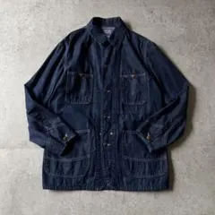 名品図鑑】ブルーブルー ショールカラーデニムジャケット 3 インディゴ